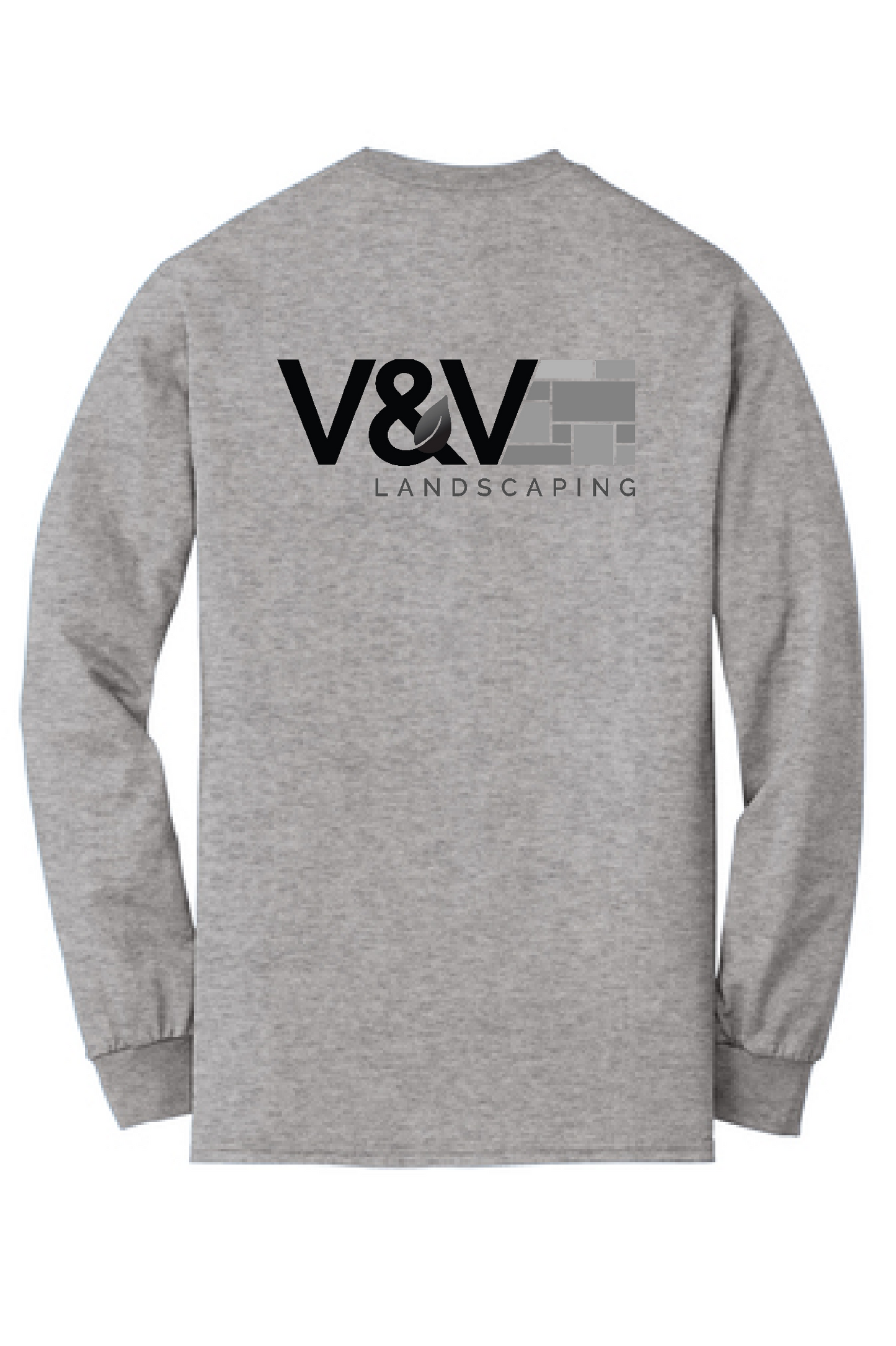 V&V Landscape Gildan Dryblend Work Long Sleeve Tee