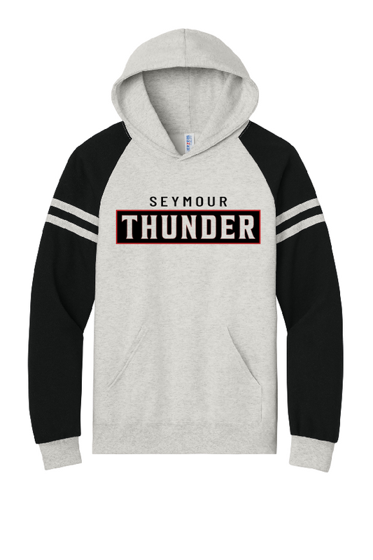 Seymour Black Vintage Varsity Hoodie ~ 2 Unisex
