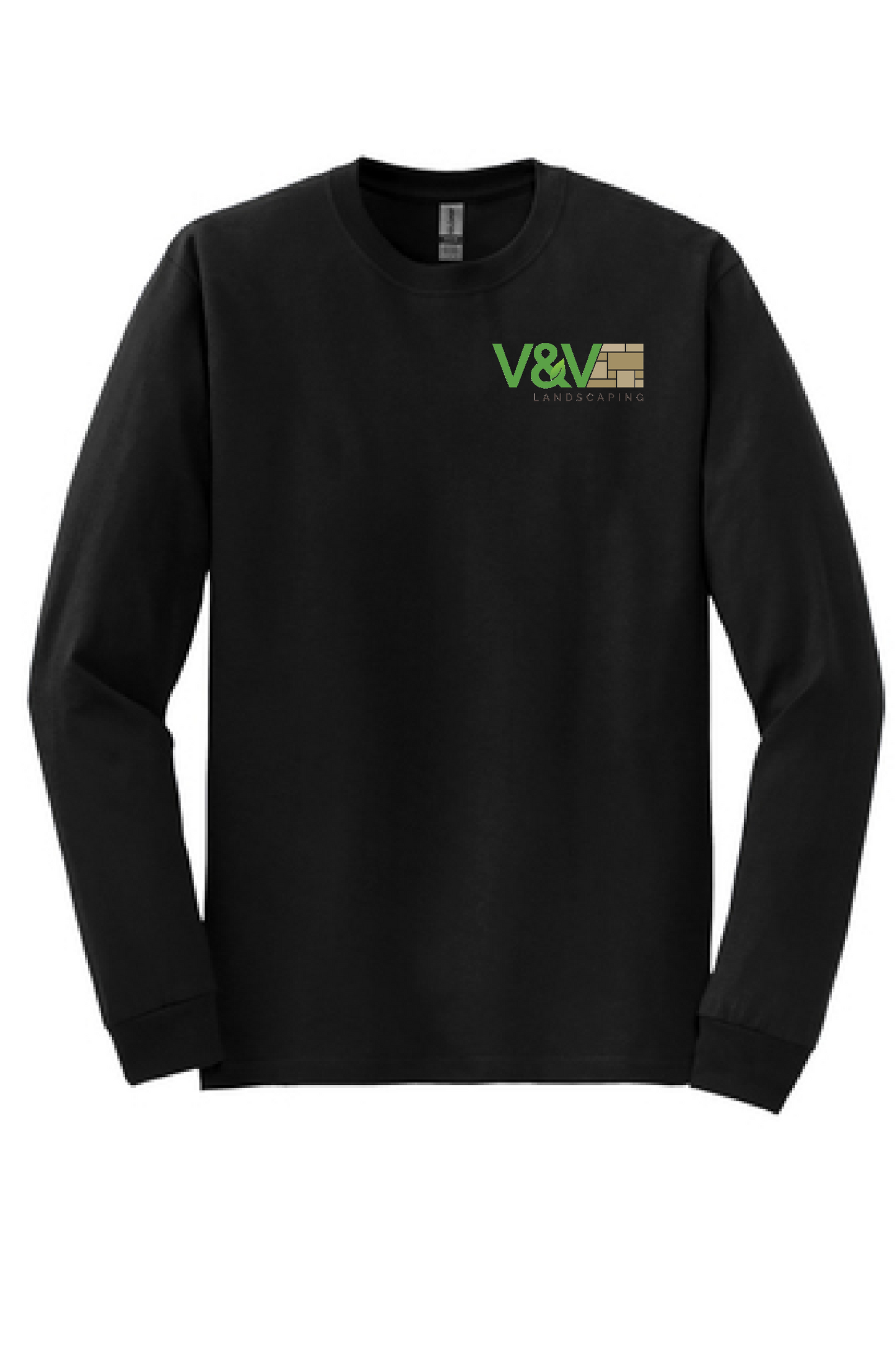 V&V Landscape Gildan Dryblend Work Long Sleeve Tee