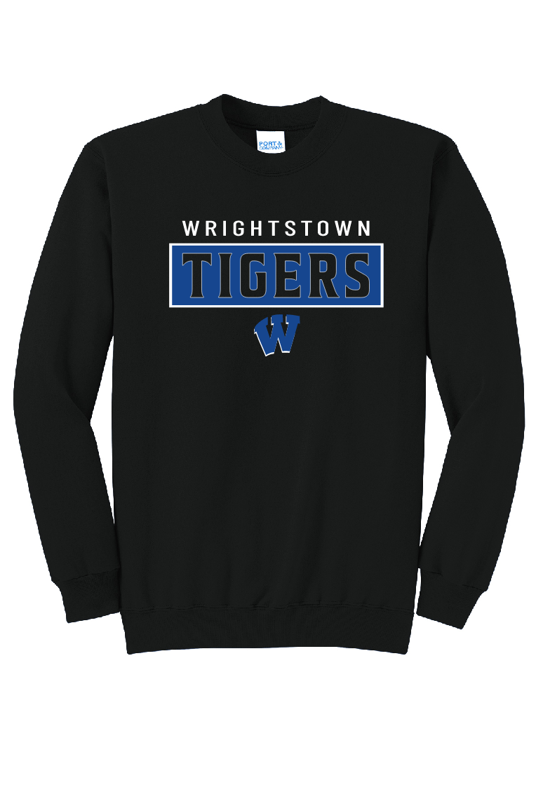 Wrightstown Tigers Port & Company Crew ~Youth and Adult~ 2 Colors