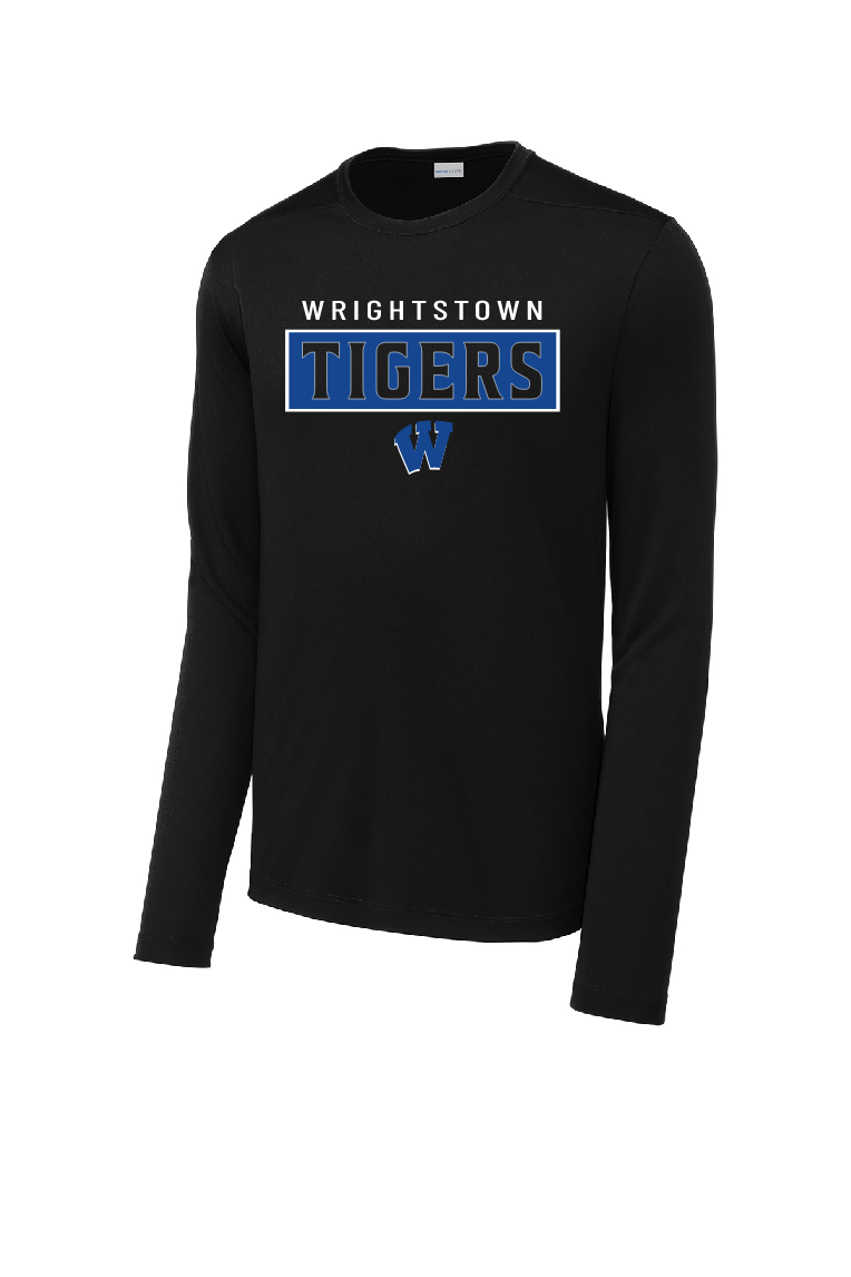 Wrightstown Tigers Men's Sport-Tek Posi-UV ® Pro Long Sleeve Tee ~ 2 Colors
