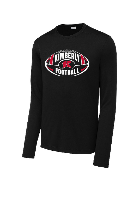 Kimberly Football Men's Sport-Tek ® Posi-UV ® Pro Long Sleeve Tee ~ 2 Colors