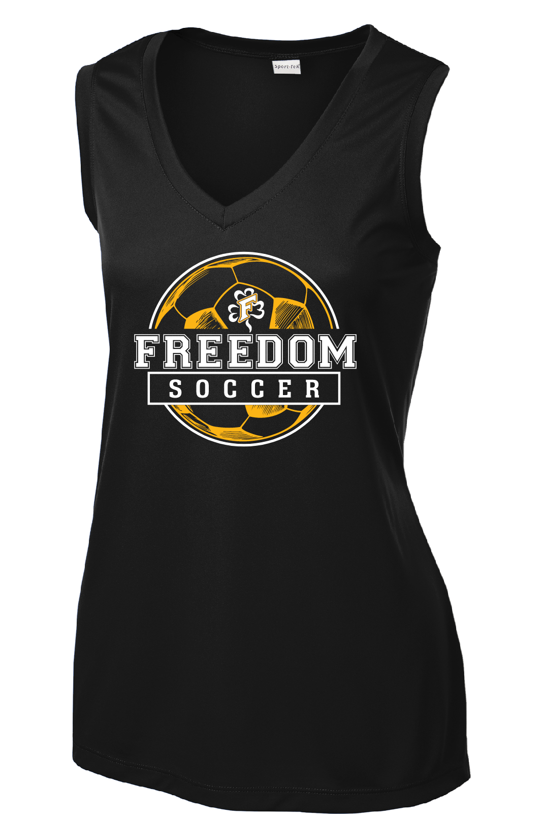 Freedom Soccer Sport-Tek® Women's Sleeveless PosiCharge® Competitor  V-Neck Tank~ 2 Colors