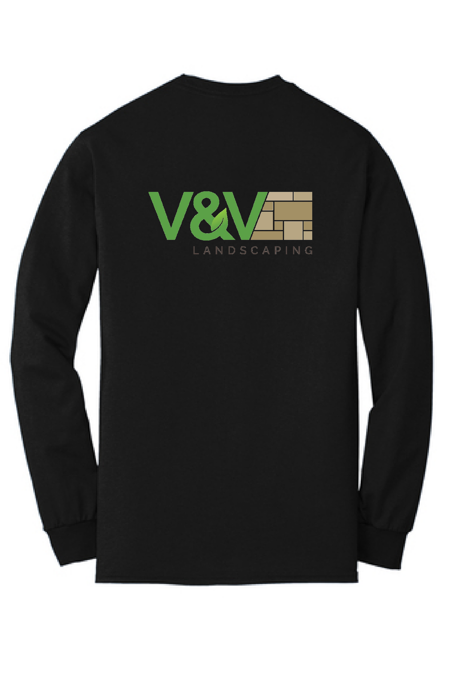 V&V Landscape Gildan Dryblend Work Long Sleeve Tee