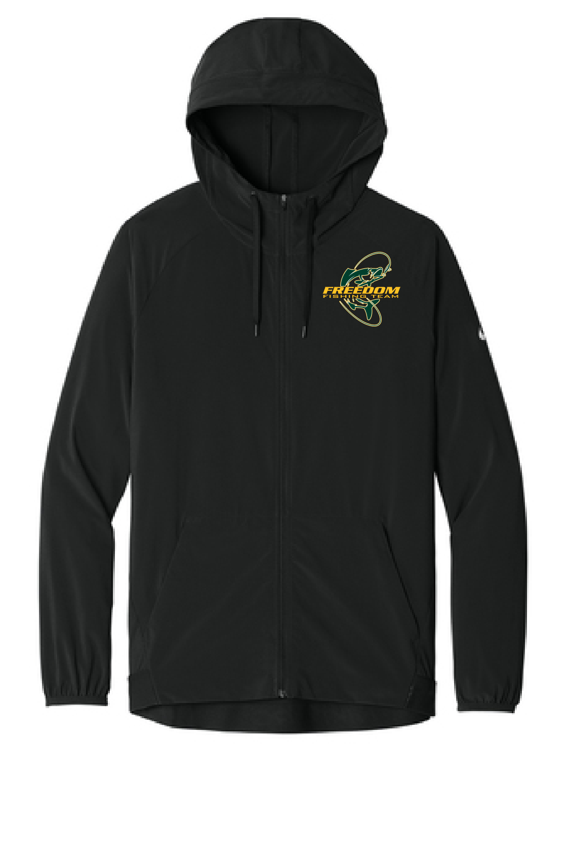 Freedom Irish Fishing Team Nike Pro Hooded Fill Zip Black Jacket