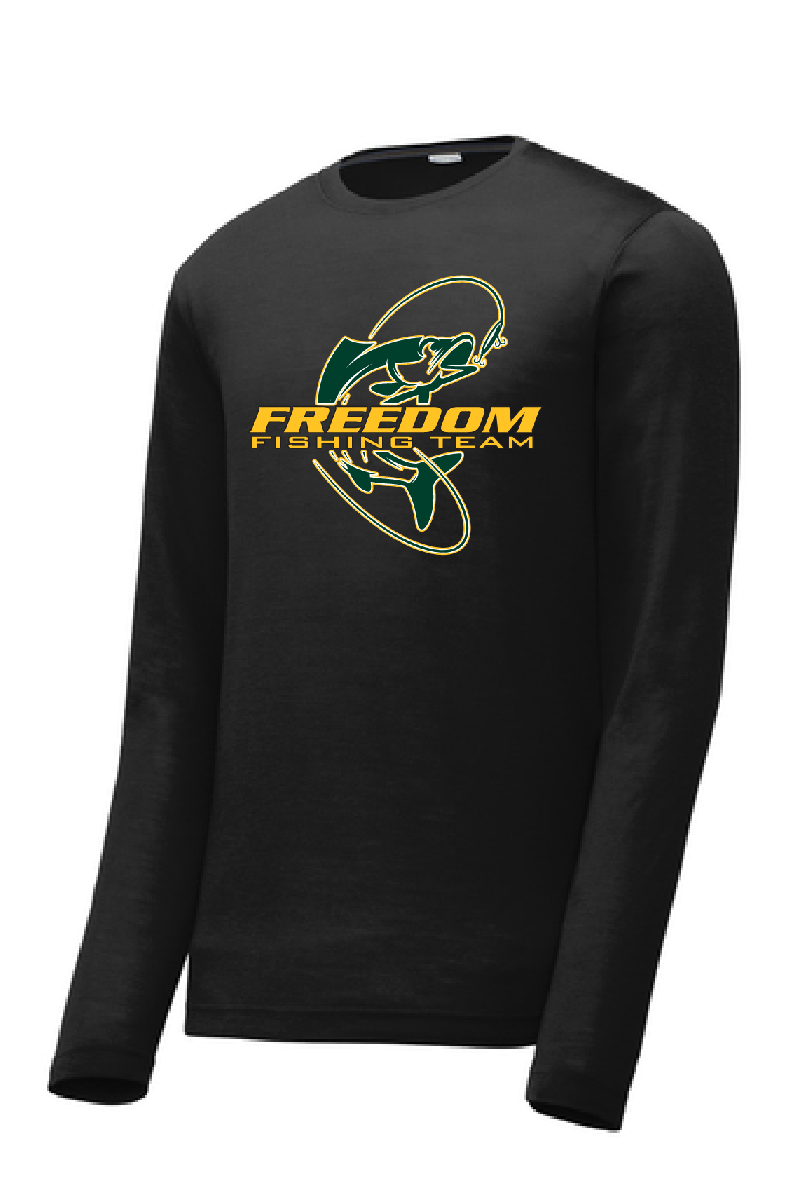 Freedom Irish Fishing Team Sport Tek Competitor Long Sleeve ~ 2 Colors YOUTH