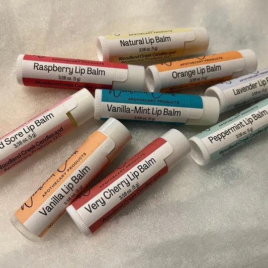 Woodland Creek Lip Balm ~ 5 Flavors