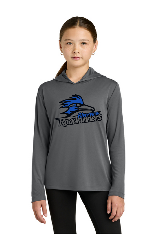 Riverview Fundraiser Sport-Tek® Posi-UV® Pro Long Sleeve Hoodie~ 2 Colors~ YOUTH