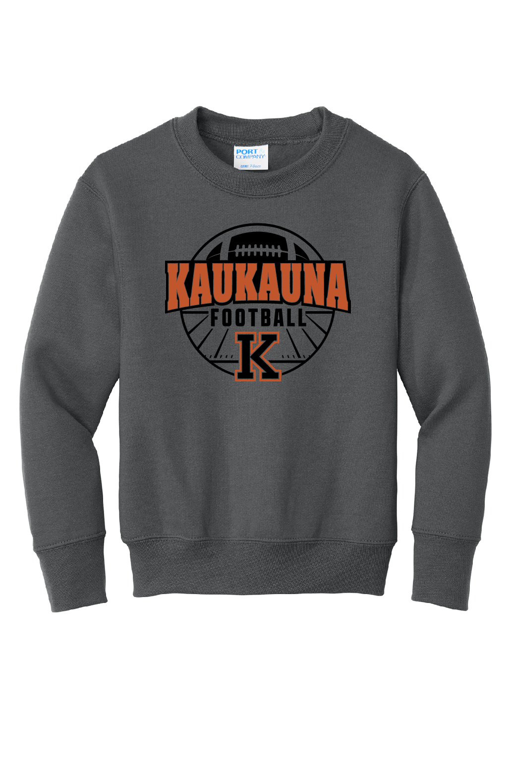 Kaukauna Football Port & Company Crew ~2 Colors~  Youth and Adult