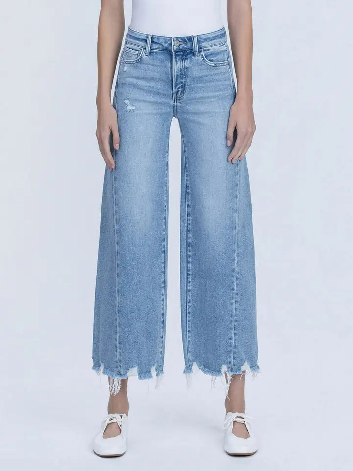 Vervet Olivia High Rise Side Panel Denim