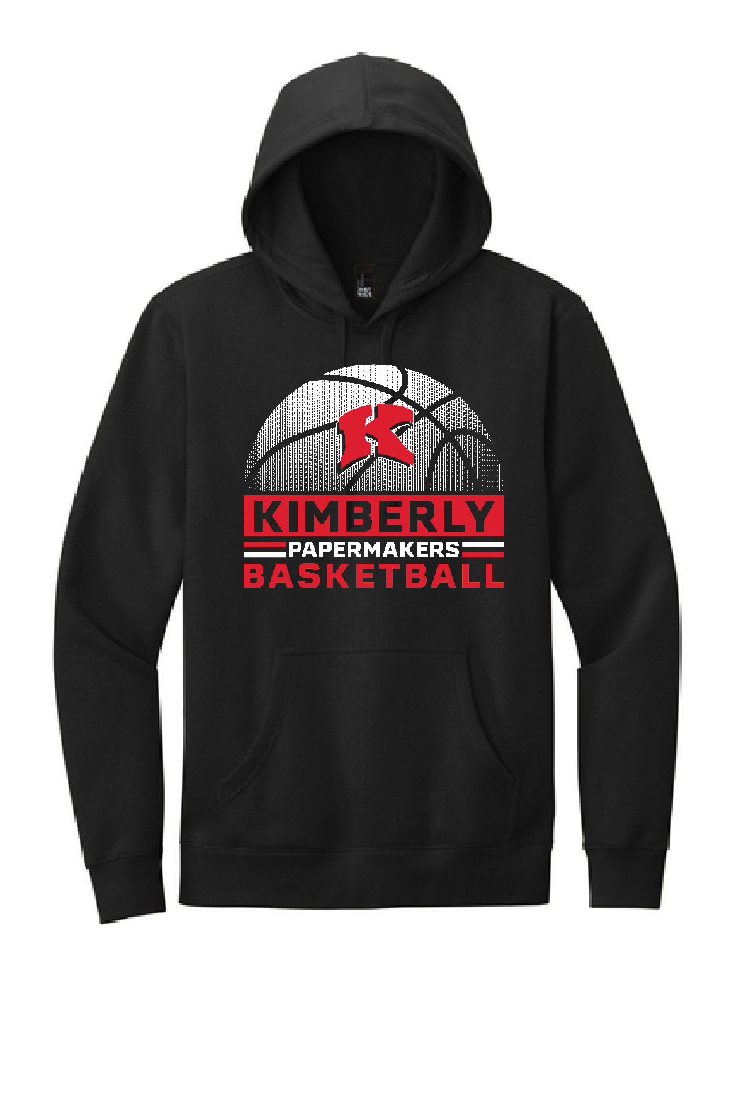 Kimberly Basketball Black District Hoodie ~ 2 Colors