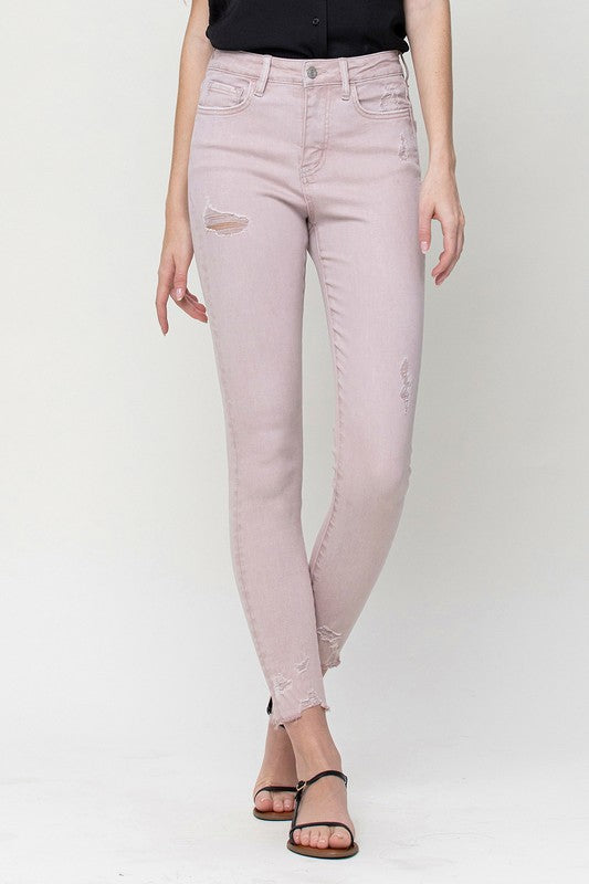 PEONY HIGH RISE CROP SKINNY