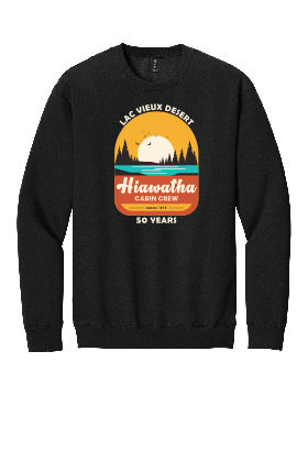 Hiawatha Cabin Crew 50 Years Gildan Crew