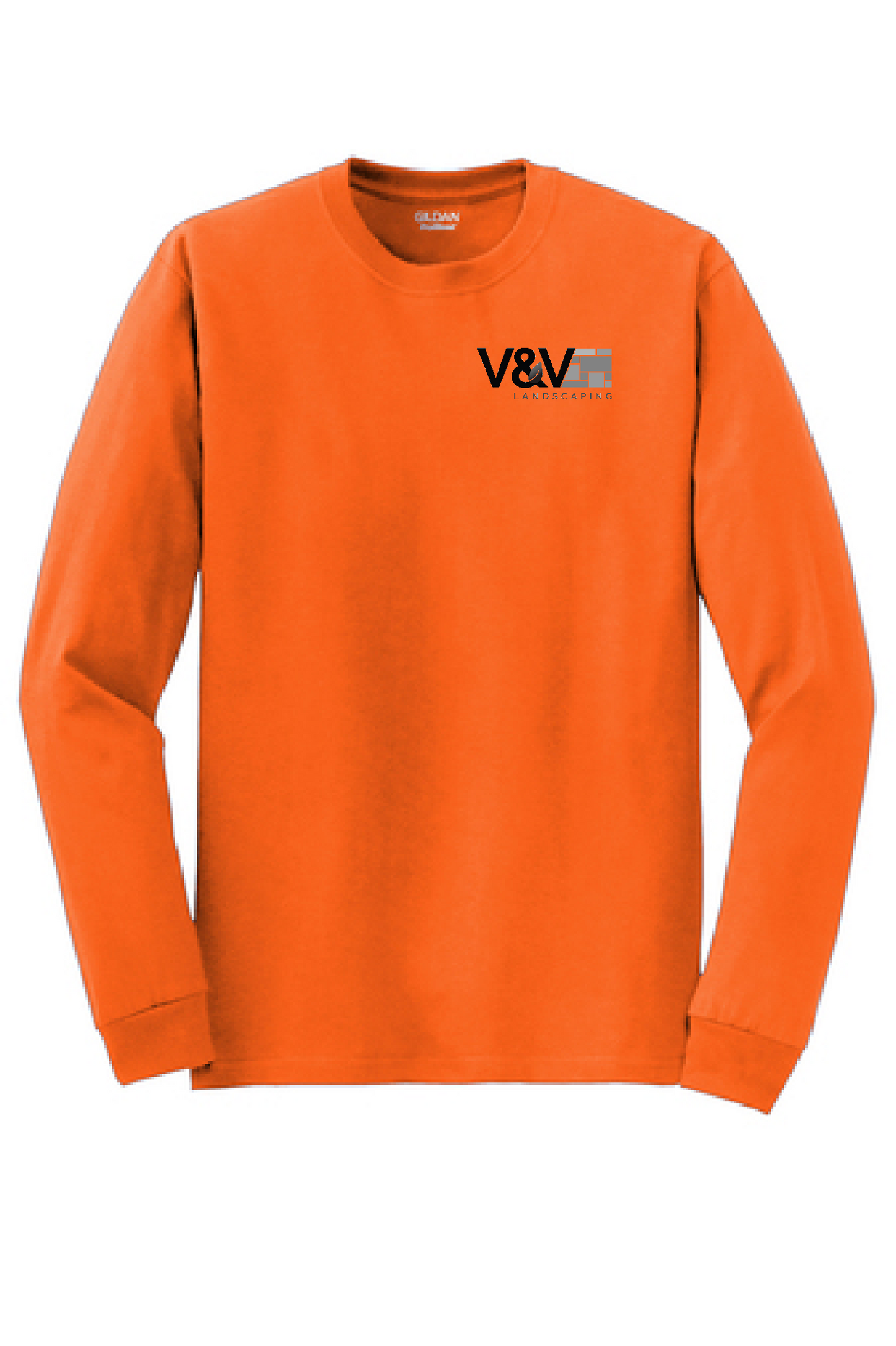 V&V Landscape Gildan Dryblend Work Long Sleeve Tee