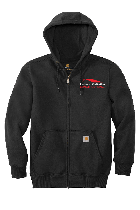 Calmes Verkuilen Carhartt ® Rain Defender ® Paxton Heavyweight Full Zip Sweatshirt~ Black