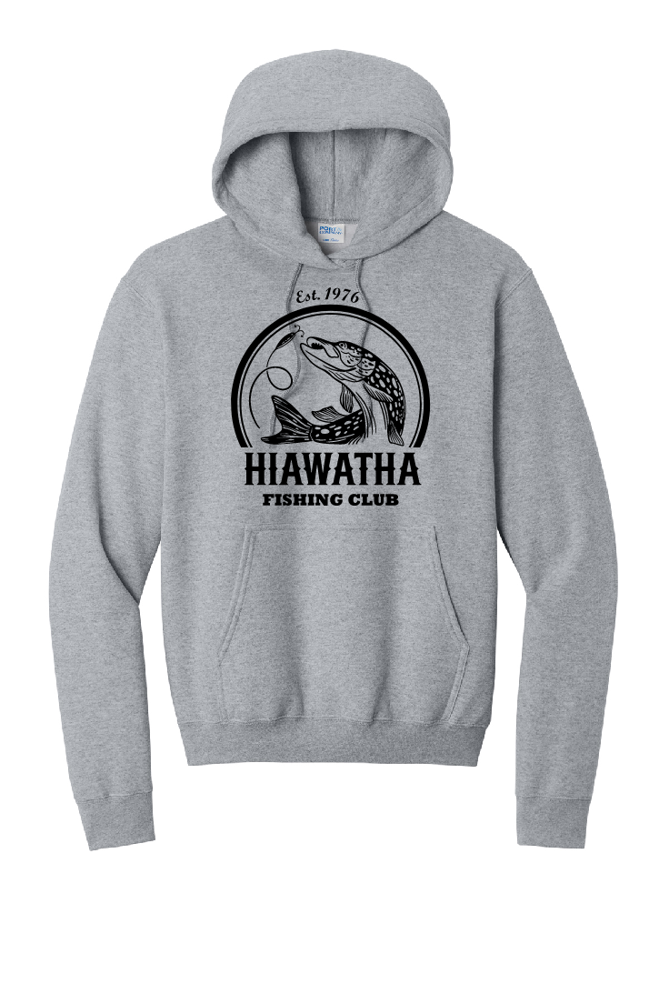 Hiawatha Original Logo Port & Company Hoodie~ Youth and Adult Sizes