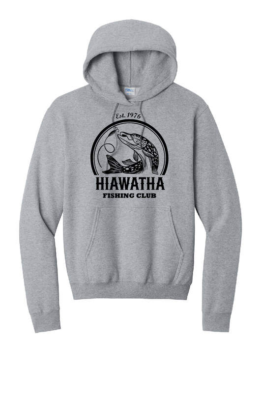 Hiawatha Original Logo Port & Company Hoodie~ Youth and Adult Sizes