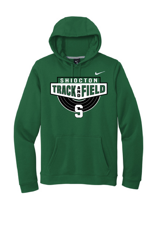Shiocton Track and Field Nike Club Hoodie ~ 2 Color Choices