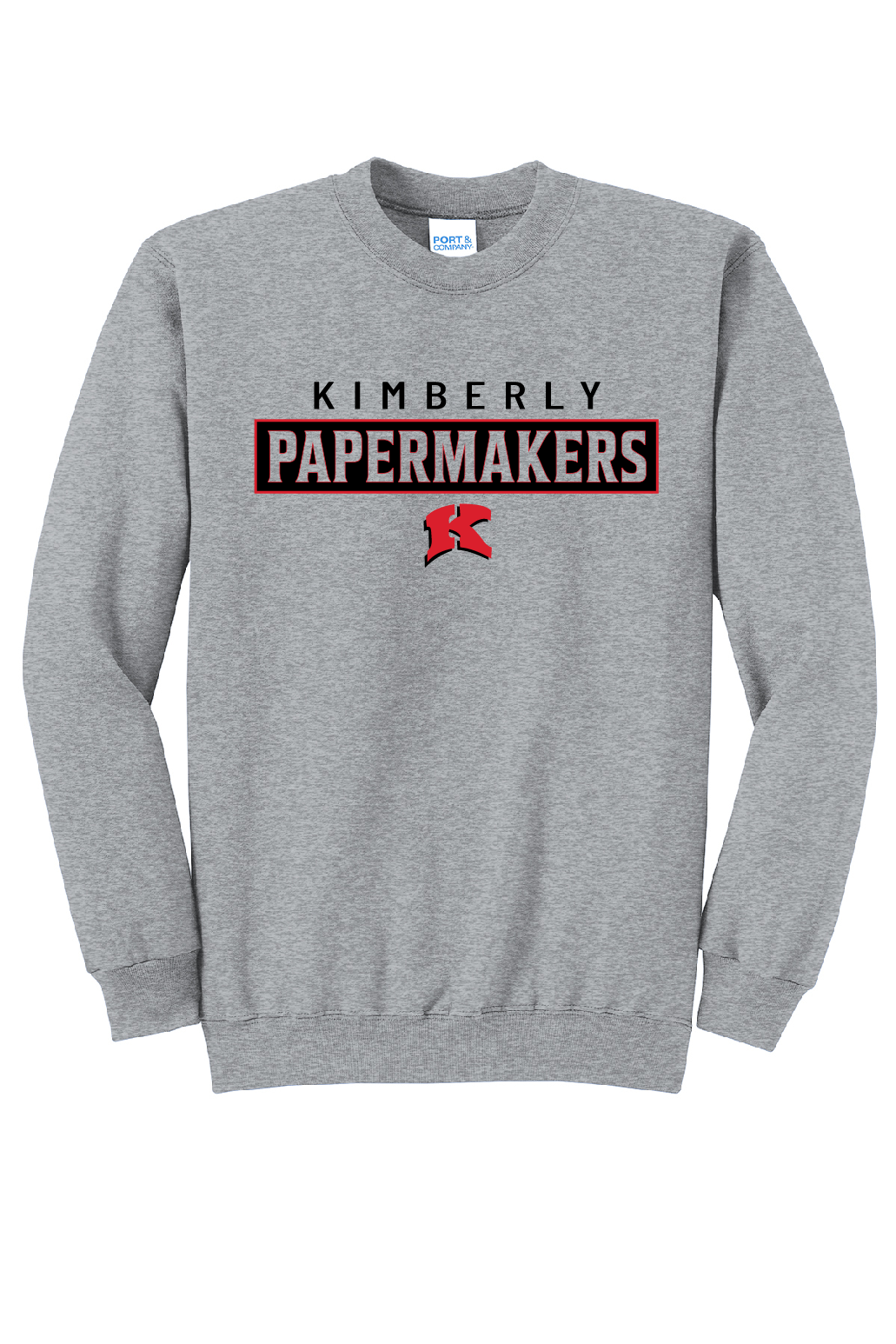 Kimberly Papermakers Port & Company Crew ~2 Colors~  Youth and Adult