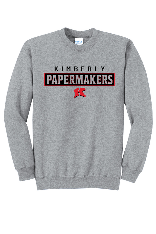 Kimberly Papermakers Port & Company Crew ~2 Colors~  Youth and Adult