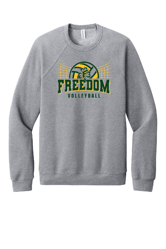 Freedom Volleyball Bella Canvas Forest Crewneck~ Youth and Adult~ 2 Colors