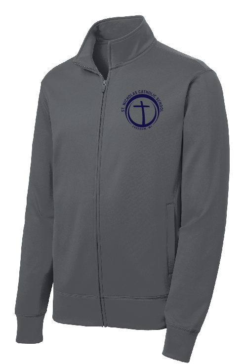St. Nick's Sport-Tek Sport-Wick® Fleece Full-Zip Jacket ~ Men's ~ 2 Colors