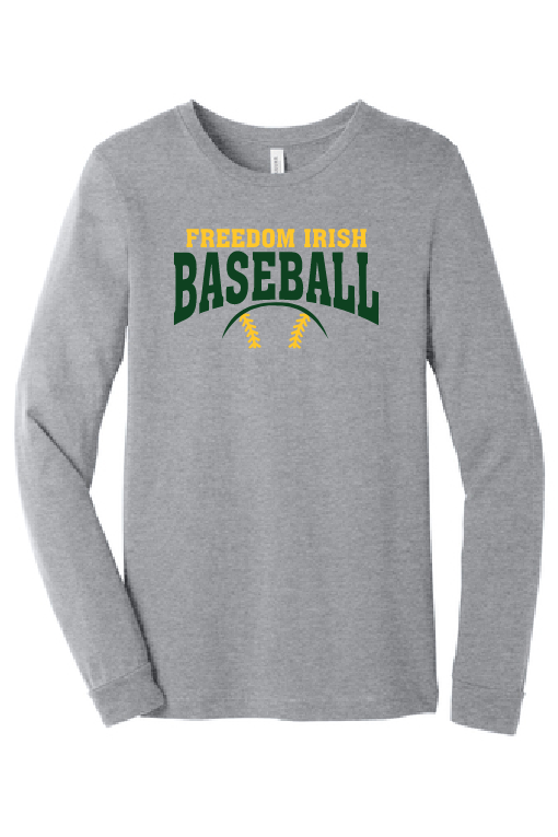 Freedom Baseball Bella Canvas Long Sleeve~ Unisex