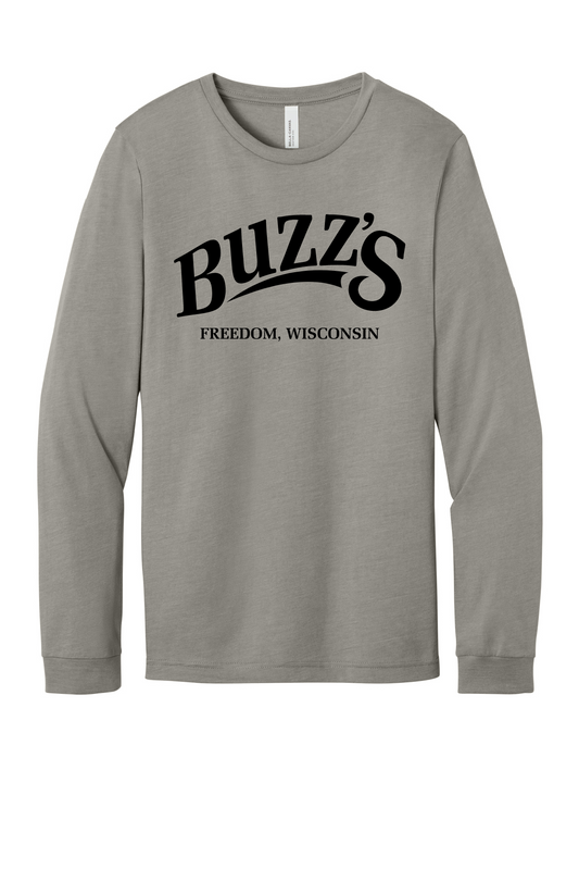 Buzz's Bella Canvas Heather Long Sleeve ~ Unisex ~ 3 Colors