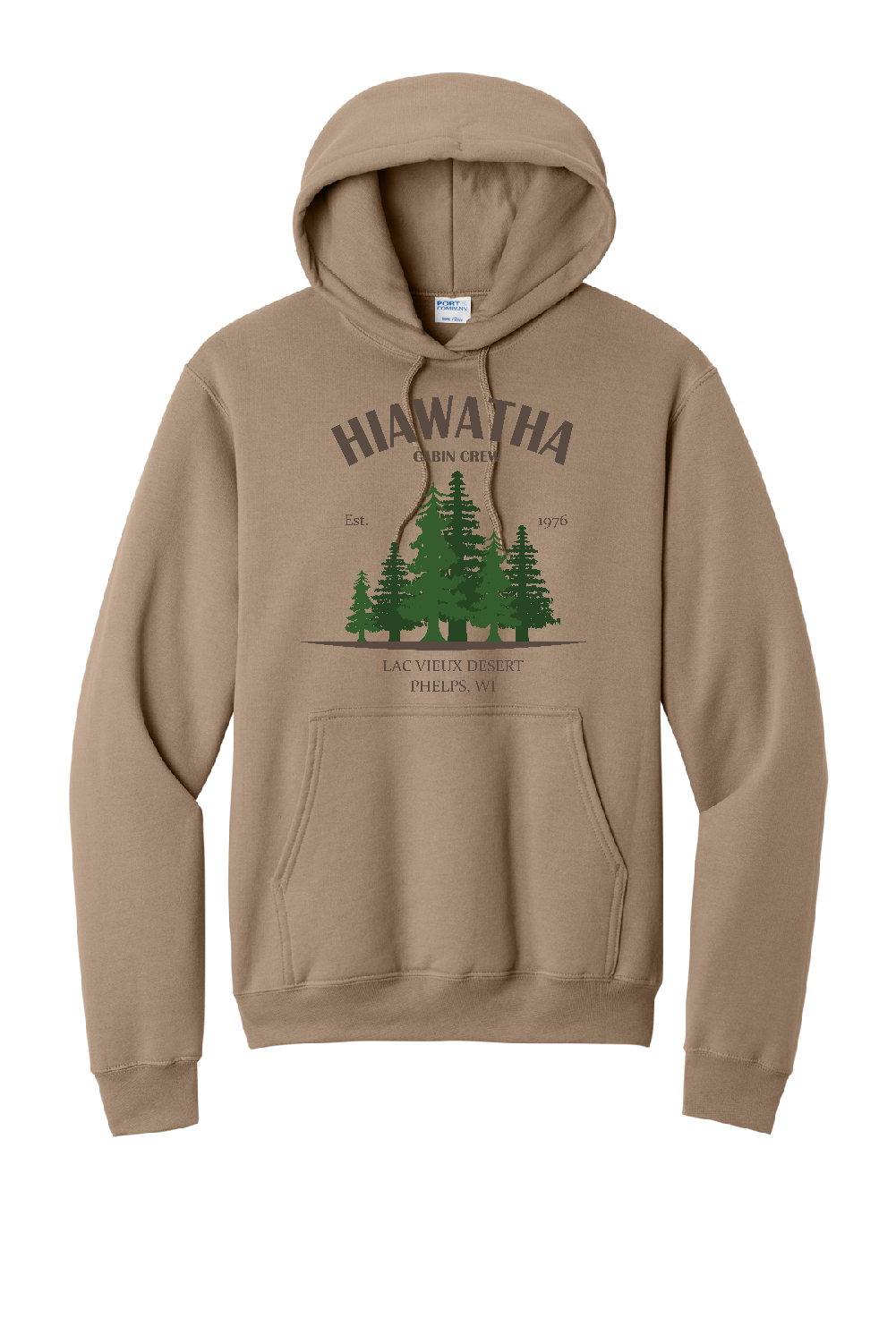 Hiawatha Cabin Crew Port & Company Hoodie~ Youth and Adult Sizes