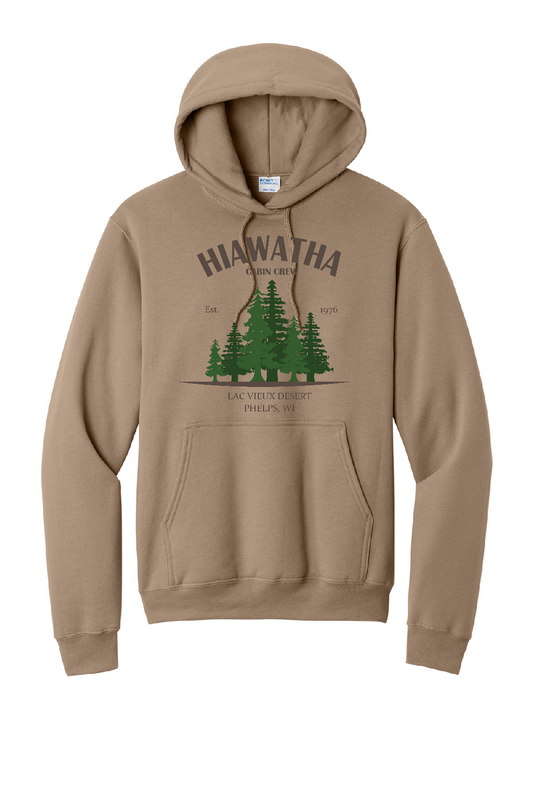 Hiawatha Cabin Crew Port & Company Hoodie~ Youth and Adult Sizes