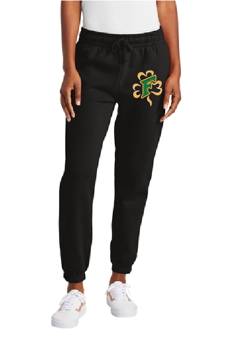 Ladies District Black Jogger Pant