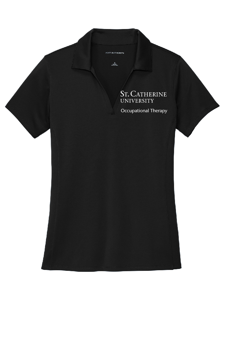 Port Authority® Women's Performance Staff Black Polo ~ Ladies~ 2 Colors