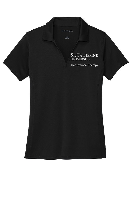 Port Authority® Women's Performance Staff Black Polo ~ Ladies~ 2 Colors