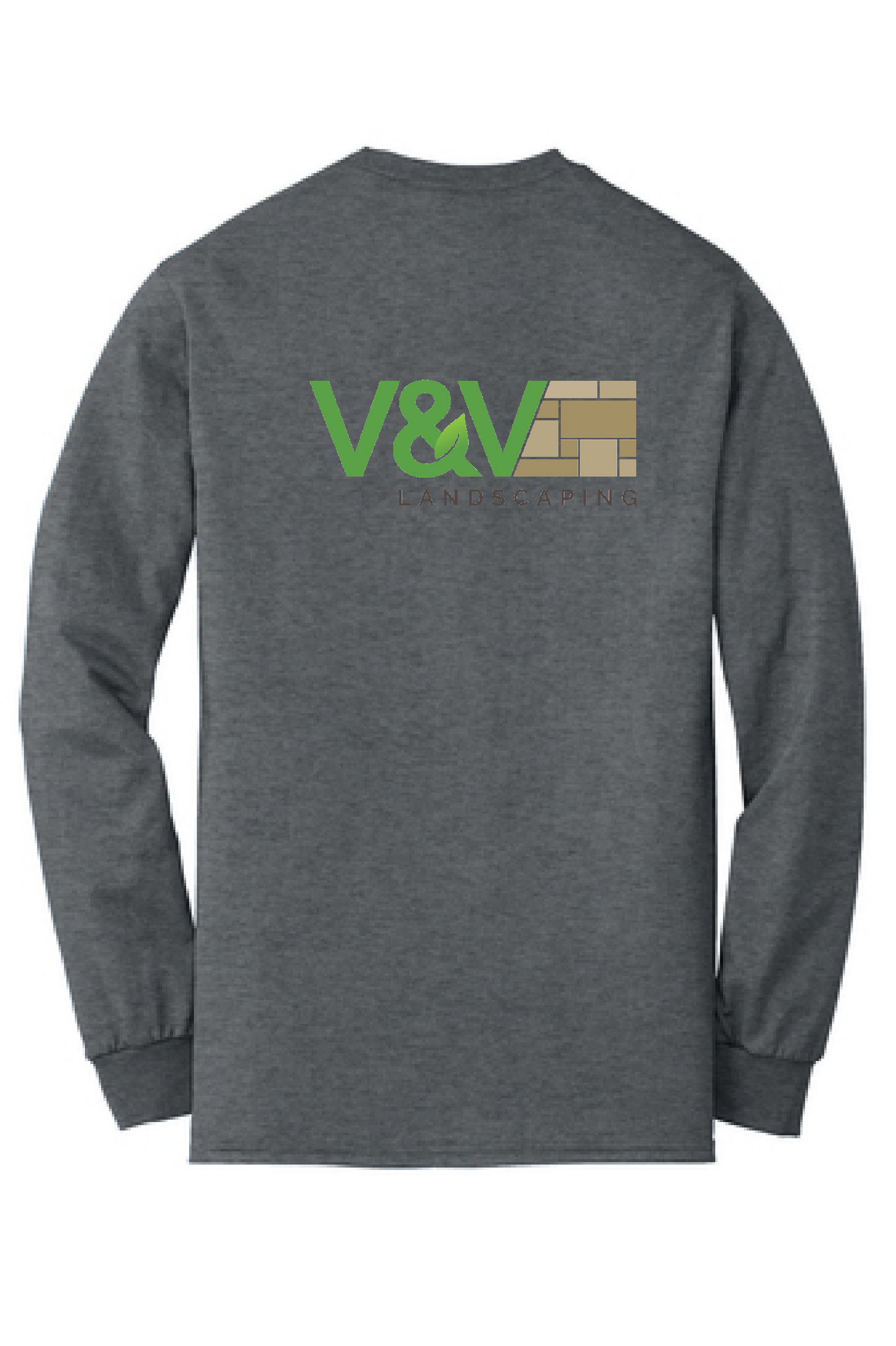 V&V Landscape Gildan Dryblend Work Long Sleeve Tee