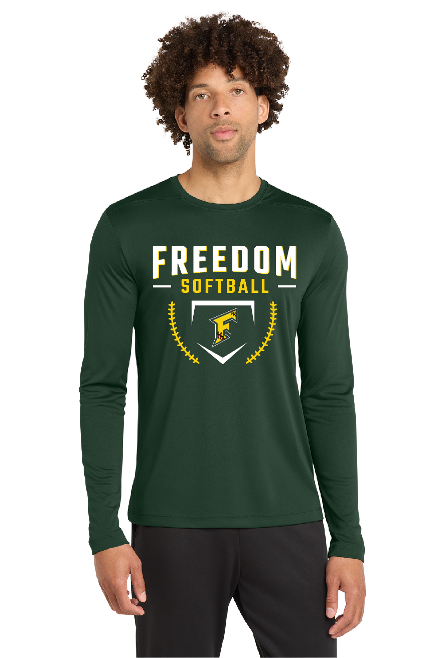 Freedom Irish Softball Men's Sport-Tek ® Posi-UV ® Pro Long Sleeve ~ 2 Colors~