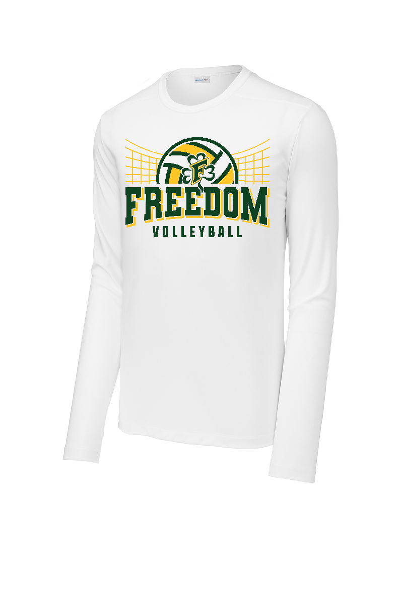 Freedom Volleyball Men's Sport-Tek ® Posi-UV ® Pro Long Sleeve Tee ~ 3 Colors