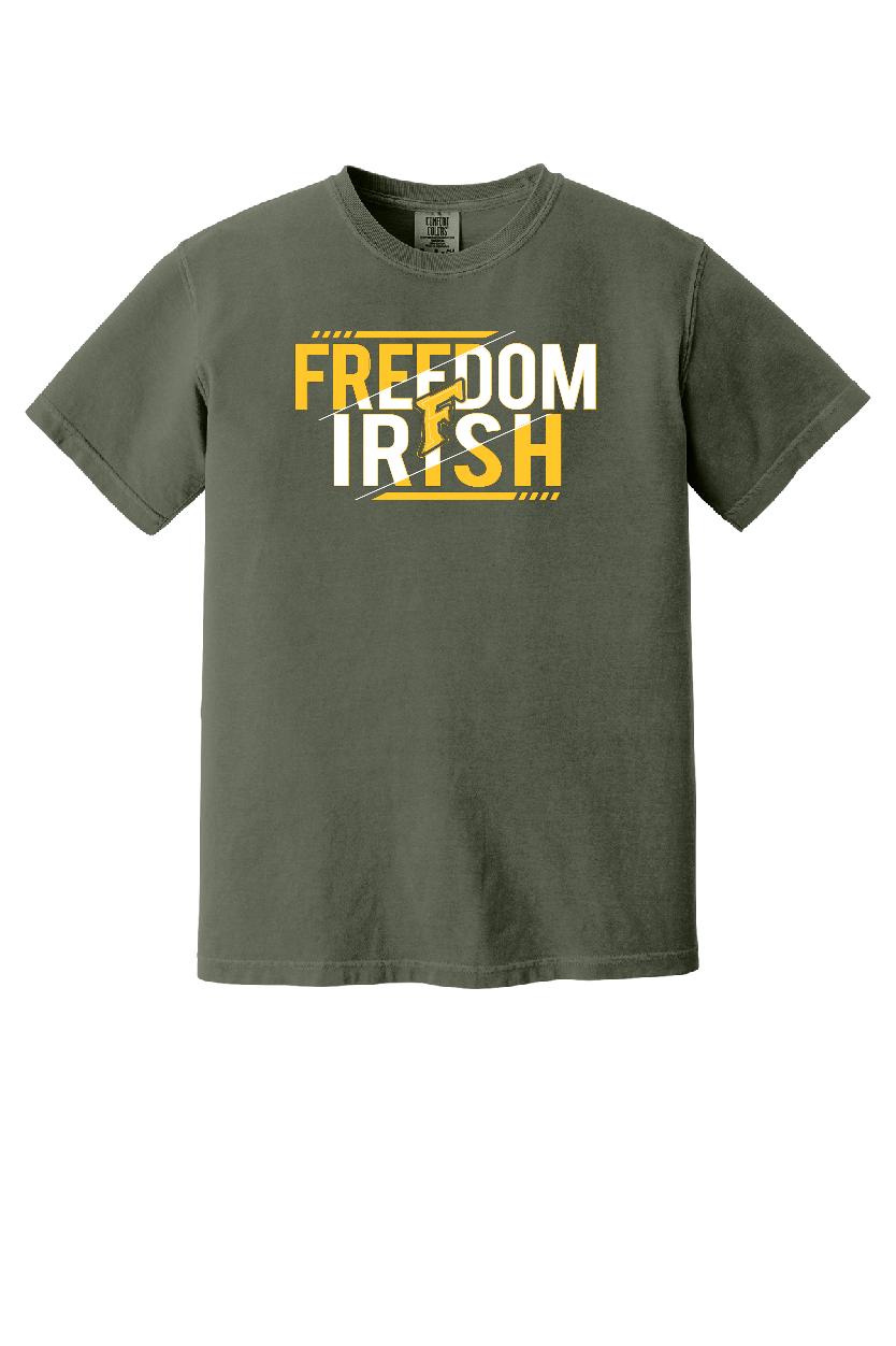 Freedom Irish Comfort Colors Washed Heavy Tee ~ Unisex ~ 3 Colors