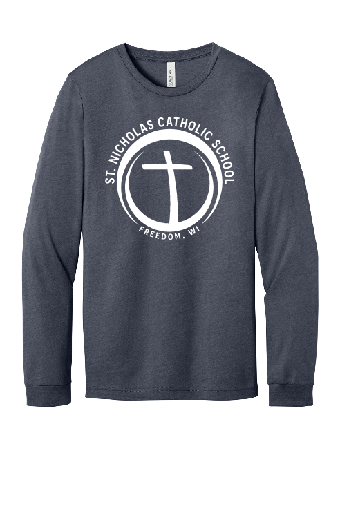 St. Nick's Bella Canvas Heather Long Sleeve ~ Unisex ~ 2 Colors