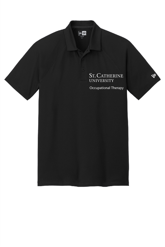 New Era Moisture Wicking Power Black Polo ~ Men's ~ 3 Colors