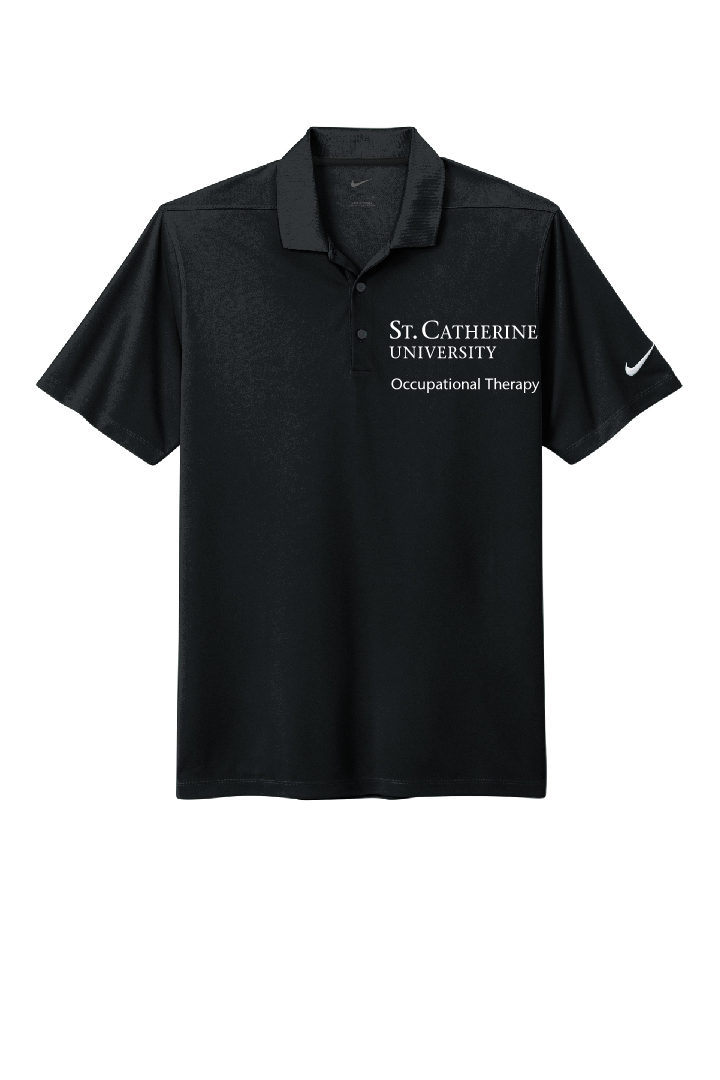 Nike Dri-FIT Micro Pique 2.0 Black Polo ~ Men's