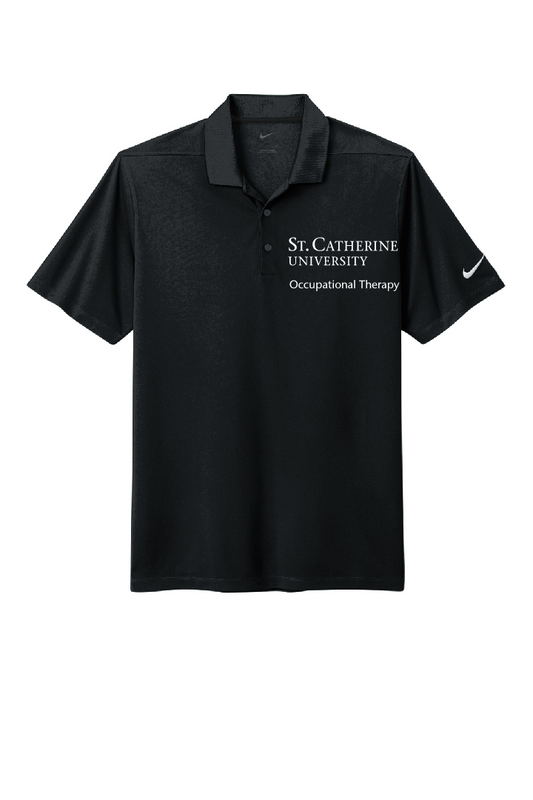 Nike Dri-FIT Micro Pique 2.0 Black Polo ~ Men's