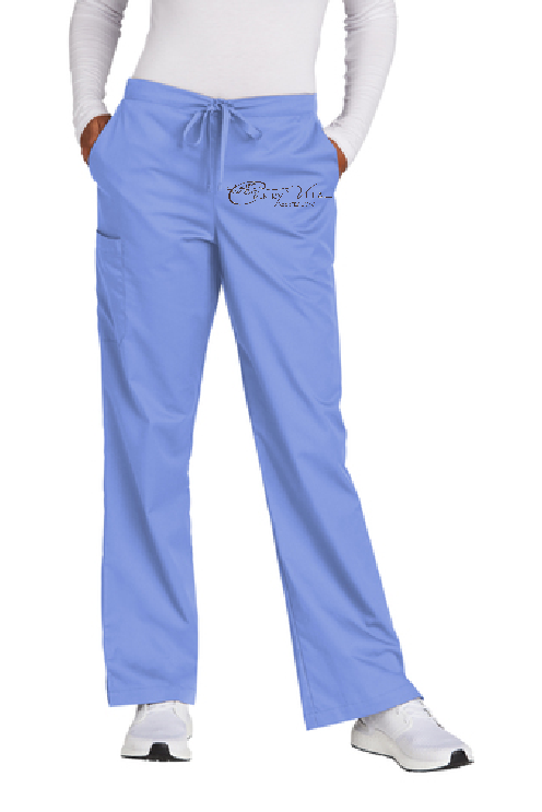 Wink Flare Leg Cargo Scrub Pant ~ Ladies