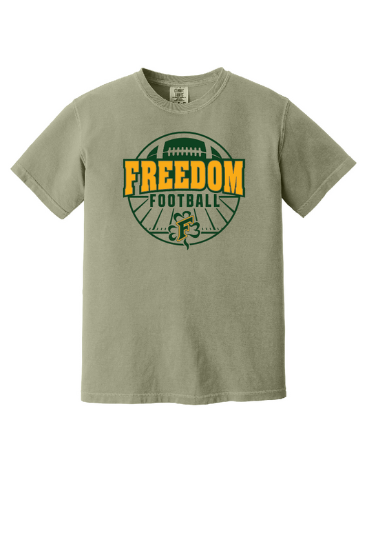 Freedom Football Comfort Colors Tee~ Adult ~ 2 Colors