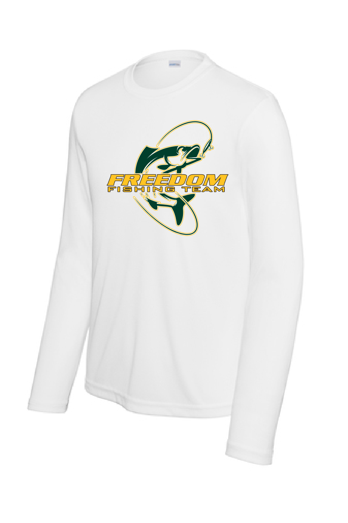 Freedom Irish Fishing Team Sport Tek Competitor Long Sleeve ~ 2 Colors YOUTH