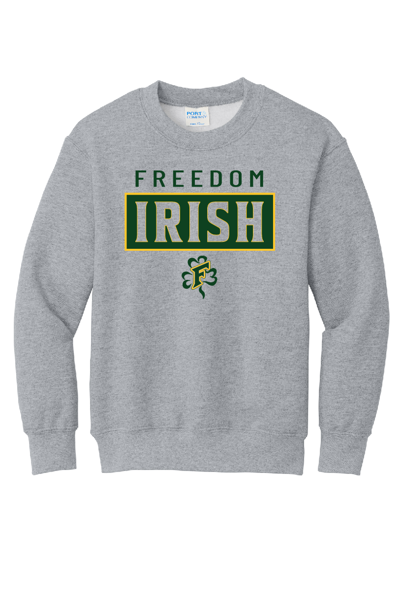 Freedom Irish Port & Company Crew~ Youth~ 4 Colors