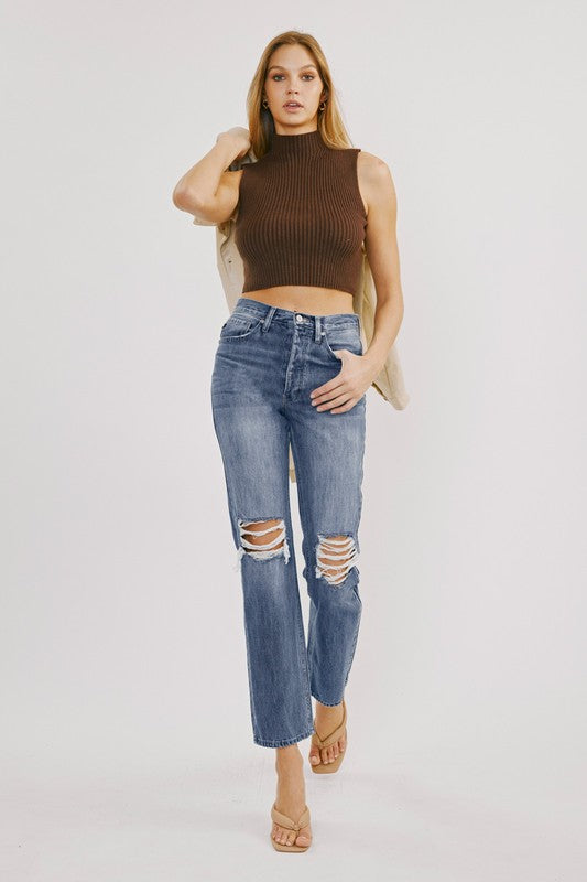 KanCan High Rise Boyfriend Jeans KC7374M