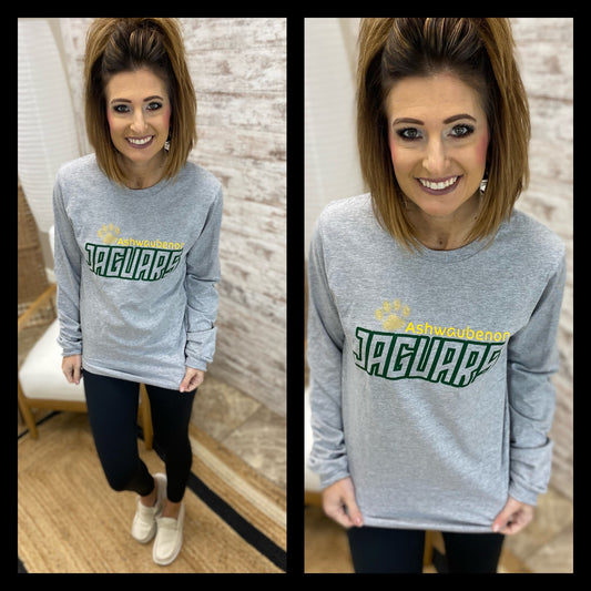 Ashwaubenon Jaguars Grey Long Sleeve