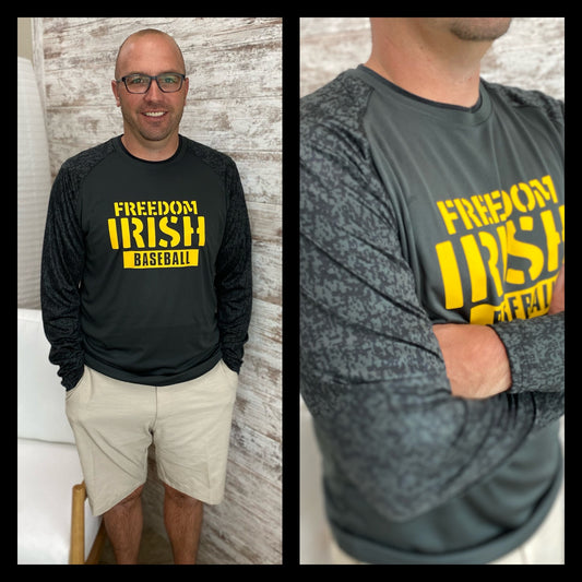 Freedom Irish Black Camo Digital Long Sleeve